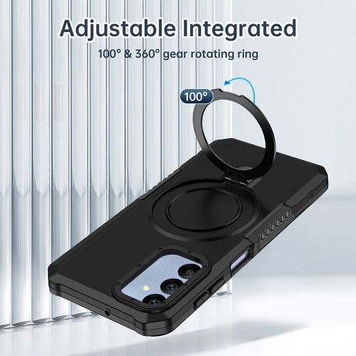 For Samsung Galaxy A25 5G Magnetic Case Shockproof Kickstand Rugged Phone Cover - Picture 32 of 71