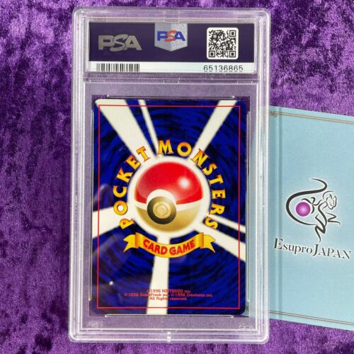 PSA 10 2000 Raikou #243 Pokemon Card Japanese Neo 3 Holo Vintage Graded GEM MINT - Picture 2 of 5