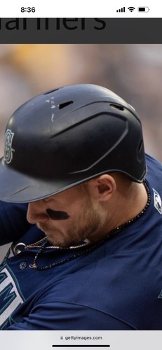 Jared Kelenic 2023 Game Issued Helmet 6/17/23 Photomatch Multiple Games. - Picture 12 of 13