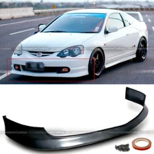 Fits 02 03 04 RSX DC5 Type R ITR TR Style Front Bumper Chin Lip Body Kit Spoiler
