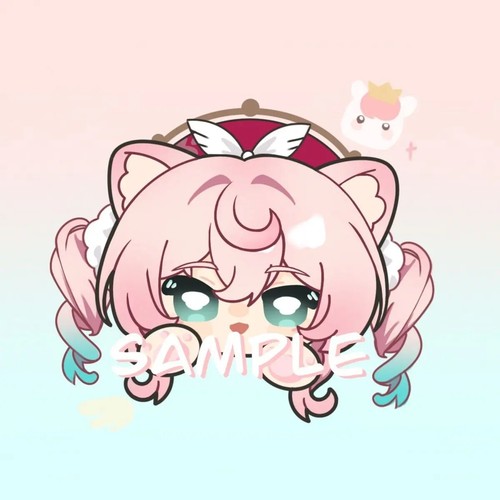 Honkai: Star Rail Anime Bambola Peluche Ciondolo Cosplay Portachiavi Giocattolo Cigolante - Foto 16 di 25