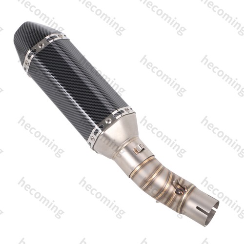 450MT Exhaust Link Mid Pipe Slip For CFMOTO 450MT 2024 2025 with Muffler Baffle - Picture 3 of 6