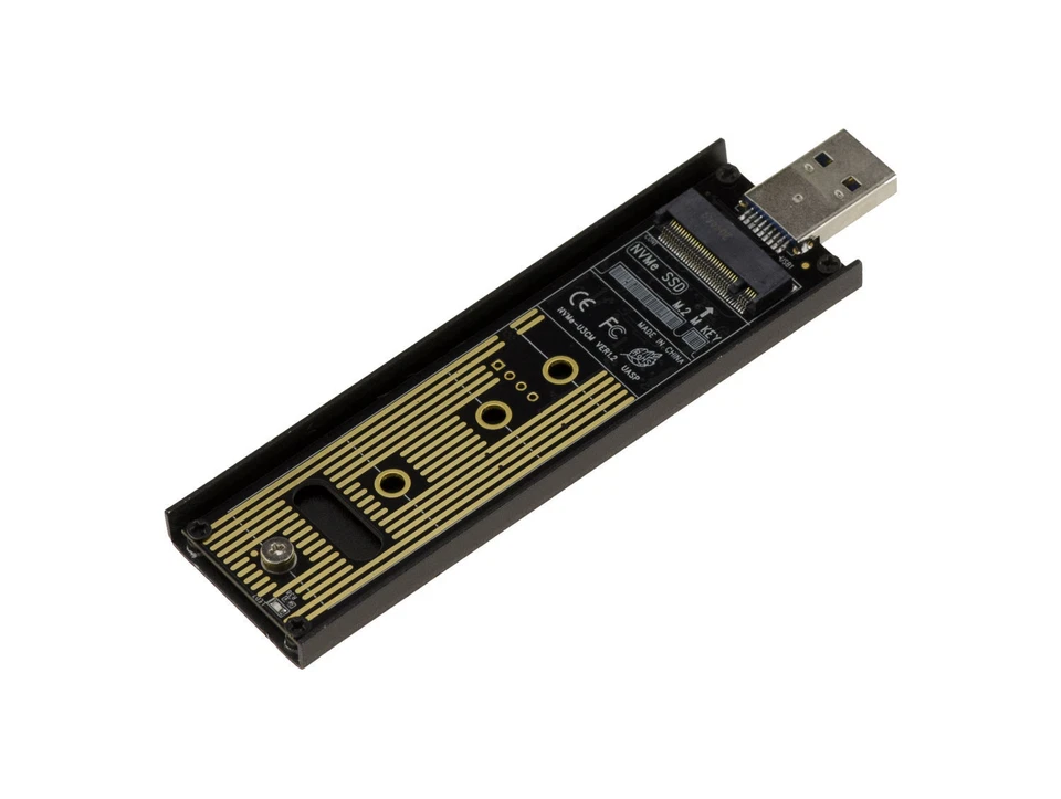 Clé USB 3.0 Pour SSD M.2 NGFF PCIe NVMe M/B+M Key - Renforcée et ouverte - Image 3 of 3