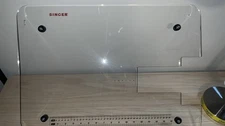 Singer Clear Acrylic Bevel Extension Table Sewing Machine 20 x 15 x 3" Ruler