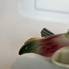 Vtg MCM Royal Copely USA Pottery 2 Mallard Ducks Flying Wall Planters — photo 7