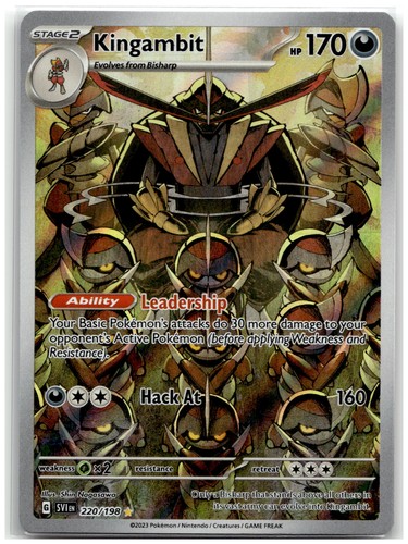 SV01: Scarlet & Violet Base Set #220/198 Kingambit R11769