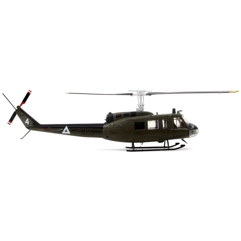 29cm Diecast Alloy 1/48 Scale USA UH-1 Huey Helicopter Aircraft Model with Stand - image 4 of 4