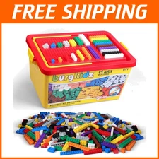 1000 Basic Building Blocks in 17 Shapes with Accessories