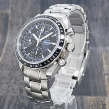 OMEGA Speedmaster Day-Date 3220.5 S. Steel Automatic Watch #1237B