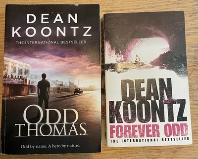 Dean Koontz Books Bundle X2 Odd Thomas Crime Thriller Series Paperback Novels