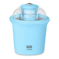 ICM100TBL Ice Cream Maker, 8.71"(L) x 8.71"(W) x 10.49"(H), Blue