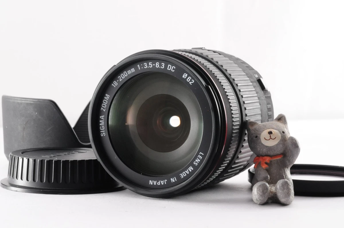 Sigma DC 18-200mm Focal Camera Lenses for sale | eBay