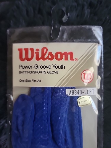 NEW Wilson Vintage Power Groove Batting Sports Glove Youth Left - Picture 4 of 4