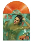 Taylor Swift The Life of a Showgirl Portofino Orange Glitter Vinyl LP NEW Sealed