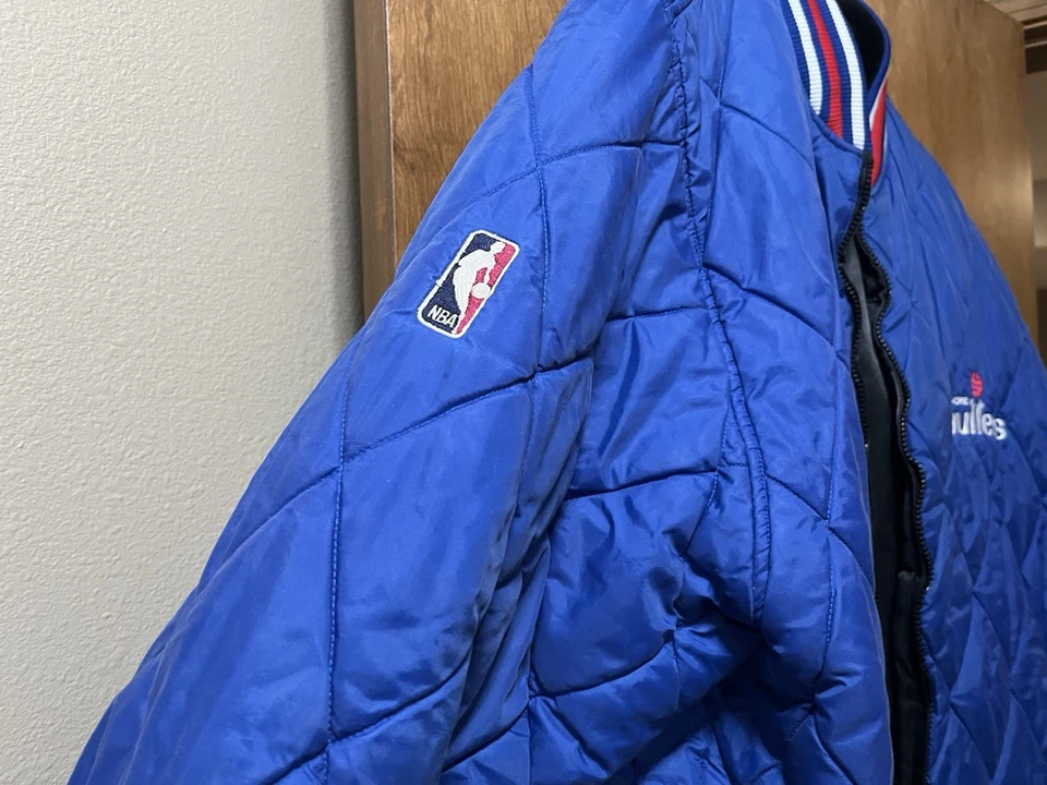 Jaqueta NBA Vintage Reversível Baltimore Bullets - Imagem 2 de 3