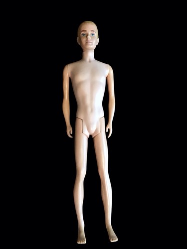 Vintage 1960s Ken Doll with Blonde Flocked Hair And Outfit - Picture 11 of 17