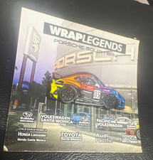 Wrap Legends Porsche 911 Multicolor Advertising Pin 130/200 Original