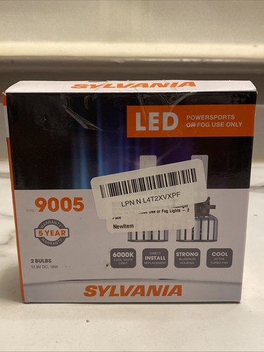 Sylvania 9005 LED Powersports Or Fog Use Only