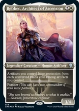 MTG Rebbec, Architect of Ascension - Foil Etched, Commander Legends, Lightly Pla