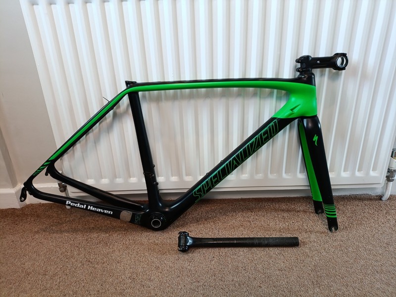 Specialized Tarmac SL5 Pro frameset - 52cm - S-Works stem & post