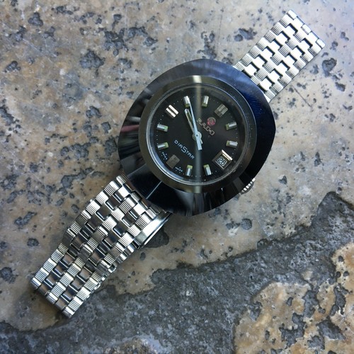 Orologio Rado Diastar Automatic water sealed black dial Vintage ‘70s Lady 28 mm - Imagen 14 de 23