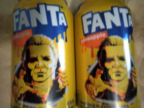 Fanta Halloween 2 (2025) (2 Cans) Michael Myers , Pineapple 