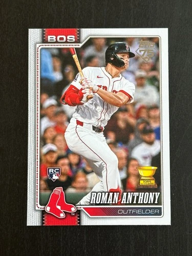 2026 Topps Series 1 Roman Anthony Rookie Card Boston Red Sox Baseball RC #189