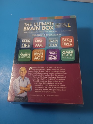 The Ultimate Brain Box: Limited Edition by Daniel G. Amen NEU~SEALED - Bild 4 von 5