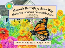 Monarch Butterfly of Aster Way / Una mariposa monarca de la Via Aster (Smithson,
