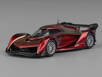 COLOURFUL MINIATURE Mc Laren Solus GT - redmetallic - CM 1:64