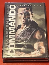 Commando (Director's Cut) (DVD) Arnold Schwarzenegger Factory Sealed