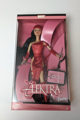 Barbie - Elektra Doll - Marvel Comics - Mattel - 2005