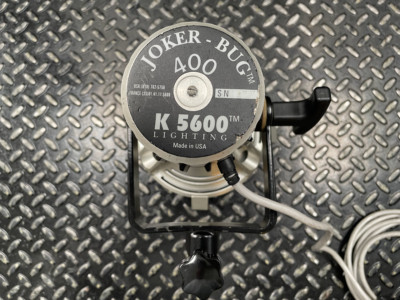 K5600 Joker 400 Bug HMI with Chimera, lenses, barndoors & more ..Free Shipping!