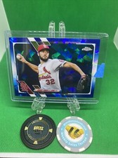 2021 Topps Chrome Update Sapphire Daniel Ponce De Leon Card #US241