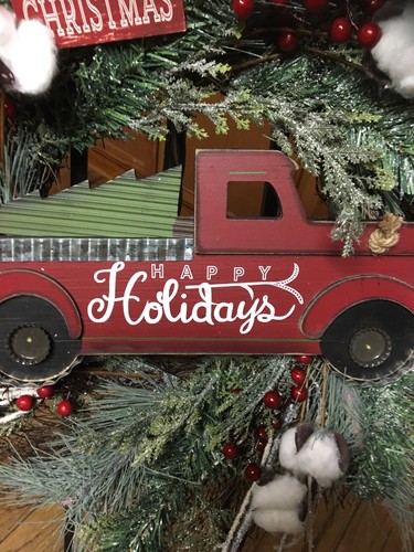 Weihnachtskranz • Weihnachtskranz der Alten Welt • Vintage-Kranz • Weihnachtskranz - Bild 3 von 10
