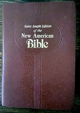 St. Joseph Edition of the New American Bible - Imitation Leather VG