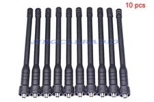 Wholesale 10 x Dual Band Extendable Antenna UHF/VHF/FM SMA-Female KENWOOD WOUXUN