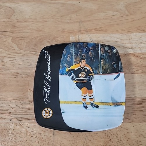 Vintage 1971-72 PHIL ESPOSITO Boston Bruins Melamine Plastic Candy Dish / Tray - Picture 3 of 3