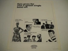 GOLDBERG-MILLER BLUES BAND The Remains STEFF Nancy Ames 1965 Promo Poster Ad