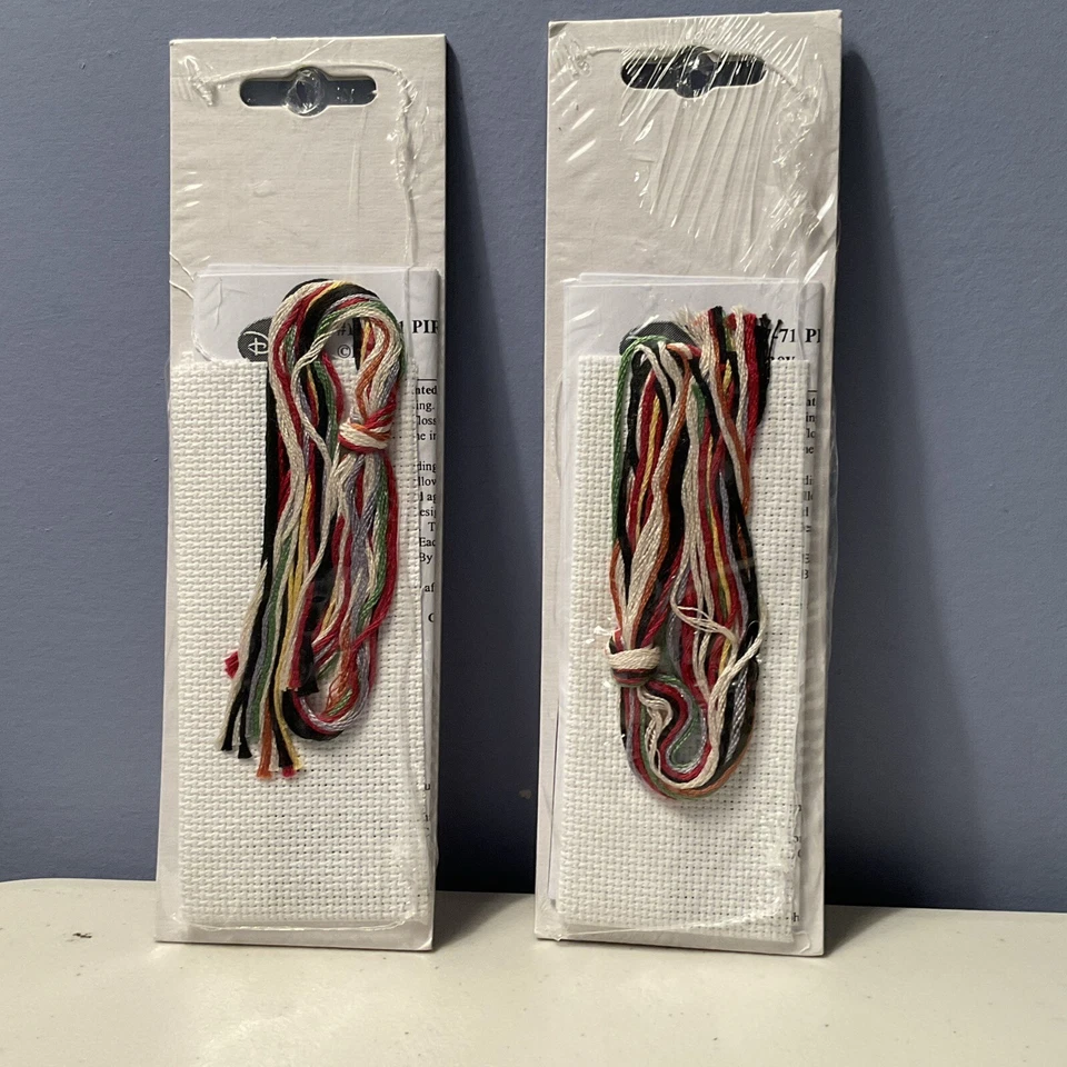 Janlynn DISNEY Pirates of the Caribbean Bookmark Lot of 2 Cross Stitch Kits - Image 3 of 3