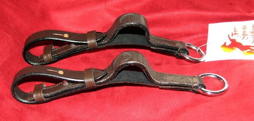 FSS Leder Flexi Flexible Elastische Einlage Zügel Hilfe 4 Soft Hand Kontakt Knüppel - Bild 7 von 11
