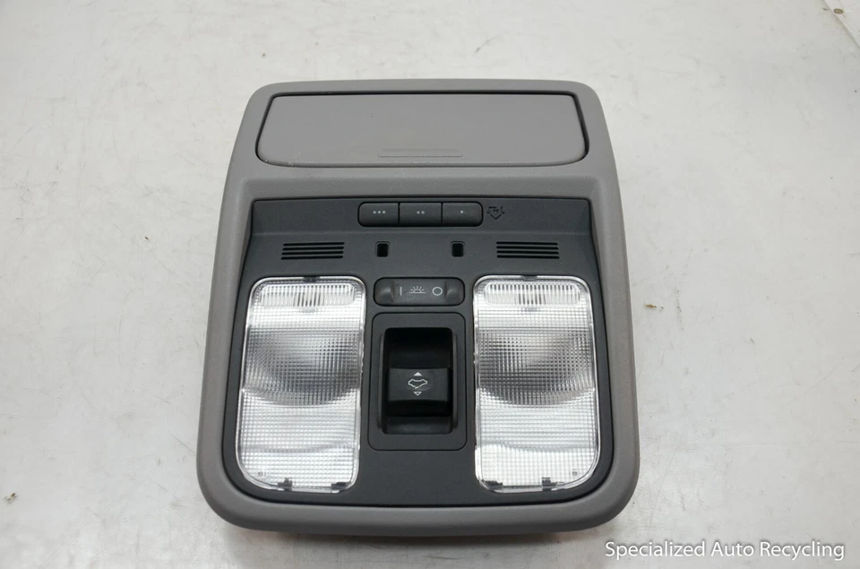 2007 ACURA MDX Overhead Console Dome Light Lamp Sunroof Homelink Switch OEM - Изображение 2 из 4
