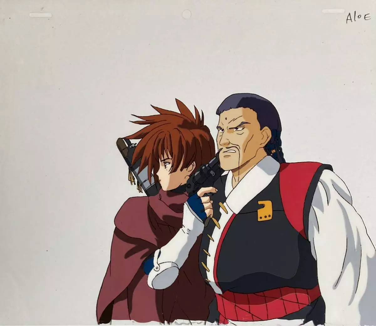 Zeiram Iria Bounty Hunter Animation Cel Manga Art from Japan Anime