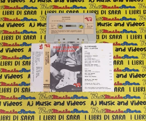 MC ERIC CLAPTON Slowhand 1977 no codice a barre italy RSO 3216 196