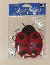 Lady Bug Dimension Scrapbook Sticker Embellishment~Jolee's By You~EK Success~VTG