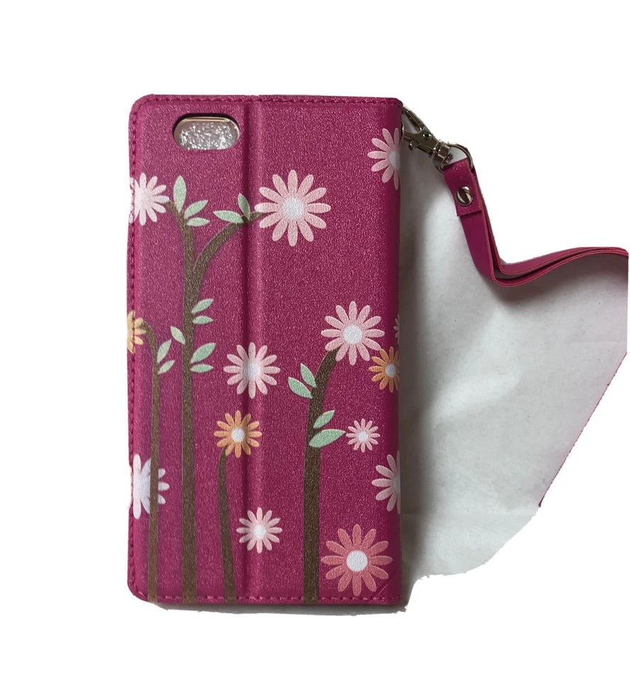 Funda para Teléfono Celular iPhone 6/6S, Magnética Abatible Búho Cartera Estuche + Correa Foto 4 de 4