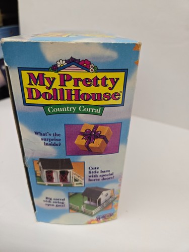 My Pretty Dollhouse Country Corral Galoob #31640, 1994 nuovo con scatola - Foto 12 di 17