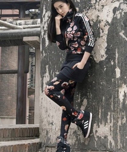 Adidas Rita Ora Black Floral Roses 
