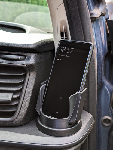 Ford Transit Custom - Phone & Drink Holder - (2013-Present) - Picture 2 of 4