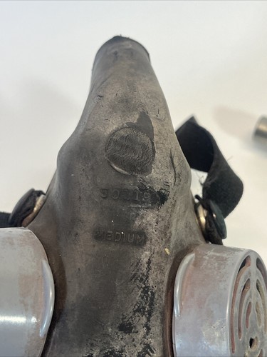 A-O Air Line Supplied Half Face Vintage Aviation Used Hard To Find - Picture 3 of 8